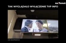 TVP przestała nadawać - MOMENT WYŁĄCZENIA