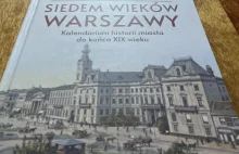 Siedem wieków Warszawy. Kalendarium historii miasta do końca XIX wieku" w PTTK