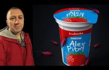 Robaki i 12 łyżeczek cukru w DANONE ale Pitny Truskawka!