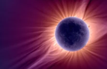 Wizualizacja całkowitego zaćmienia słońca 8 kwietnia 2024