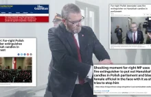 Światowe media rozpisują się o "szaleństwie" Brauna. "Bezczelnie"