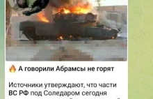 PILNE czołg M1 Abrams "zniszczony" na Ukrainie