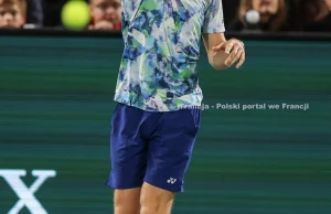 Turniej ATP w Paryżu - Hurkacz awansował do drugiej rundy (Fotorelacja)