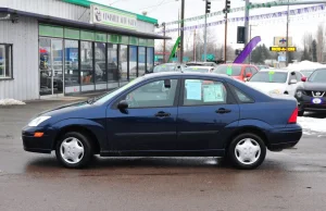 Stary Ford Focus za ogromną kwotę. Symboliczny przebieg