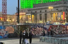 Nastolatki z Ukrainy przejęły park w centrum Warszawy