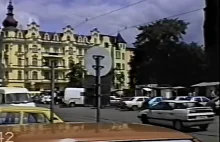 Citroën XM na ulicach Bydgoszczy w 1993 roku
