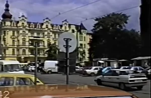 Citroën XM na ulicach Bydgoszczy w 1993 roku