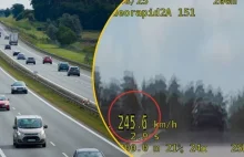 245 km/h w drodze do Francji. Kierowca sportowego auta z ogromnym mandatem