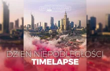 Dzień Niepodległości na rondzie Dmowskiego (timeplapse)