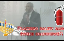 Braun: dlaczego należy gasić świece chanukowe?! - YouTube