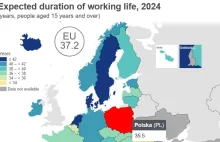 Ile lat przepracujemy w ciągu życia zawodowego? Polska daleko za czołówką