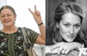 Krystyna Pawłowicz chwali się zdjęciem z młodości. Przypomina Meryl Strep!