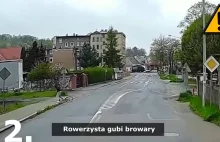 TRAGEDIA na dolnymśląsku, rowerzyście wypadły piwa. WIDEO