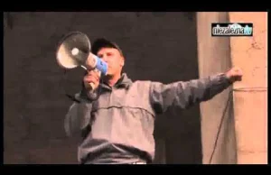 Prorocze słowa: "Donald matole twój rząd obalą kibole !" ( ʖ )