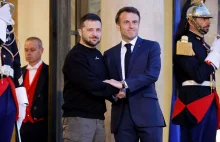 Macron i Zełenski podpisali umowę o współpracy w dziedzinie bezpieczeństwa