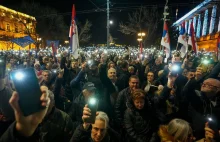 Gorąco w Serbii. W Belgradzie protesty, a premierka dziękuje rosyjskim służbom