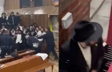 Zamieszki z policją. Dantejskie sceny w siedzibie głównej Chabad-Lubawicz.