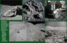 Ten geolog był na Księżycu i stał przy niezwykłej skale