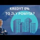 Kredyt 0% pobudzi wzrost cen i nie spełni funkcji społecznej