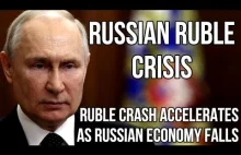Upadek rubla, jego wartość spada wszędzie!