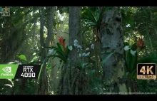 Virtual Forest Walk - Unreal Engine 5 Ultra Realistic Jungle Forest Demo