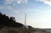 Polska rakieta suborbitalna Perun wykonała swój pierwszy lot