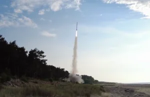 Polska rakieta suborbitalna Perun wykonała swój pierwszy lot