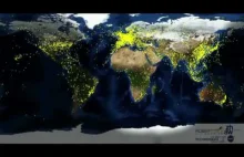 Dobowy Ruch Lotniczy Na Świecie (animacja)