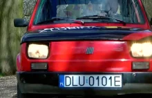Kampania wyborcza z Fiatem 126p "Maluchem"