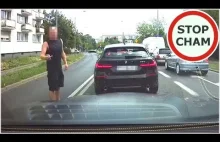 Agresja drogowa - Kierowca BMW od rana chciał pokazać jakim jest mężczyzną