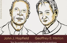 John Hopfield i Geoffrey Hinton wyróżnieni Nagrodą Nobla w dziedzinie fizyki.