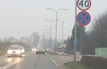 Z cyklu absurdów drogowych - Ślimaczym tempem w Działdowie na Olsztyńskiej DW545