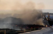 Islandia: Alarm na wyspie. Wulkaniczna lawa zalewa domy