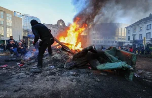 "Zablokujemy Brukselę". Polscy rolnicy ramię w ramię z niemieckimi i francuskimi