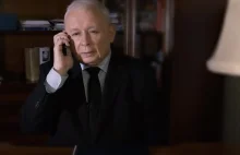 Nowy spot PiS: Dzwoni kanclerz Niemiec do Jarosława Kaczyńskiego #złoto