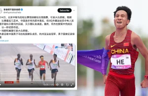 Kuriozalny finisz półmaratonu w Pekinie