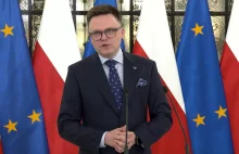 Hołownia o Kamińskim i Wąsiku. Marszałek Sejmu powiedział, co dalej