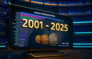 25 lat Wikipedii: kronika osiągnięć