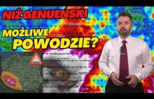 ZABLOKOWANY NIŻ GENUEŃSKI Vb. ZALANIA, POWODZIE, śnieg w górach, silny wiatr