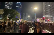 Protesty w Tel-Avivie LIVE