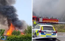 Szwecja. Pożar samochodu elektrycznego. Spłonęły trzy domy.