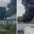 Kolejny potężny pożar w Petersburgu. Świadkowie mówią o eksplozjach