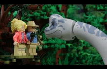 Moja następna animacja poklatkowa LEGO z okazji 30-lecia Park Jurajskiego