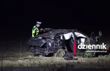 Tragiczny finał wypadku pod Świdnicą. Nie żyje 20-letni mężczyzna