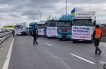 Ukraińscy przewoźnicy zaczęli protest na granicy z Polską.