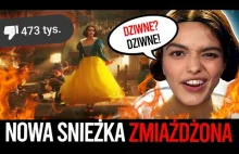 DISNEY MA TO, NA CO ZASŁUŻYŁ NOWA "Królewna Śnieżka" ZMIAŻDŻONA na zwiastunie