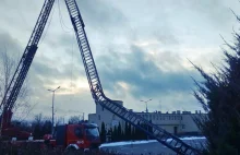 INOWROCŁAW | Nowa strażacka drabina złamała się podczas ćwiczeń - ki24.in