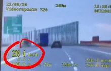 Gnał blisko 240 km/h drogą S12. Dostał mandat i kilkanaście punktów karnych.