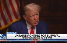 Trump ma nadzieję, że nie będzie musiał decydować, czy dać Ukrainie broń, czy ..