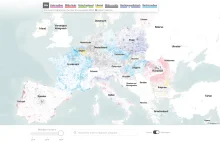 Mapa pokazująca trendy w wyborach 2024. Europa idzie w prawo